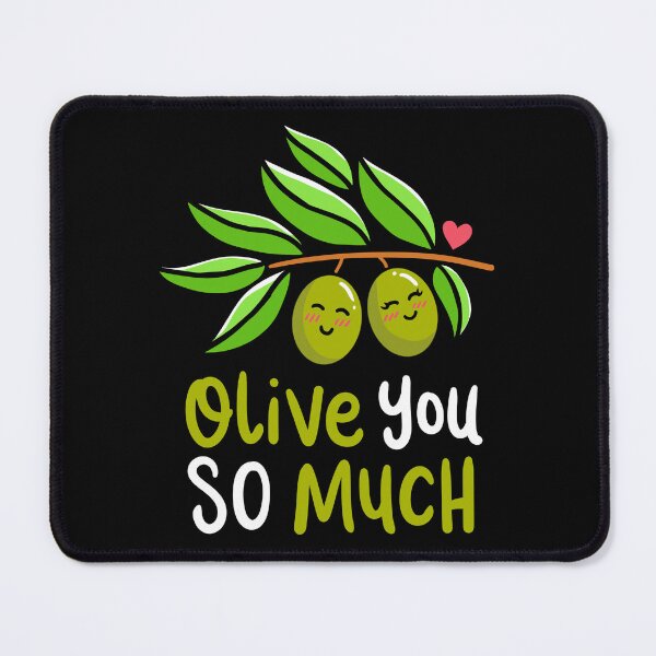 Item preview, Olive You So Much Valentine's Day Funny Gift designed and sold by haselshirt.