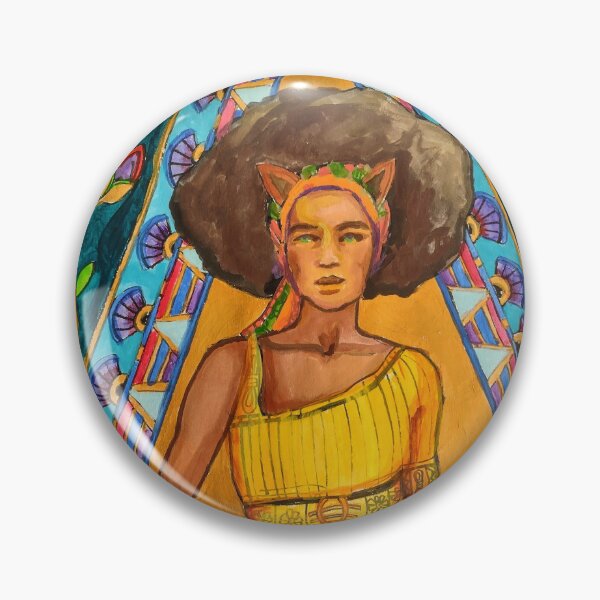Item preview, Goddess Bastet, egyptian catgoddess designed and sold by Goddessart.