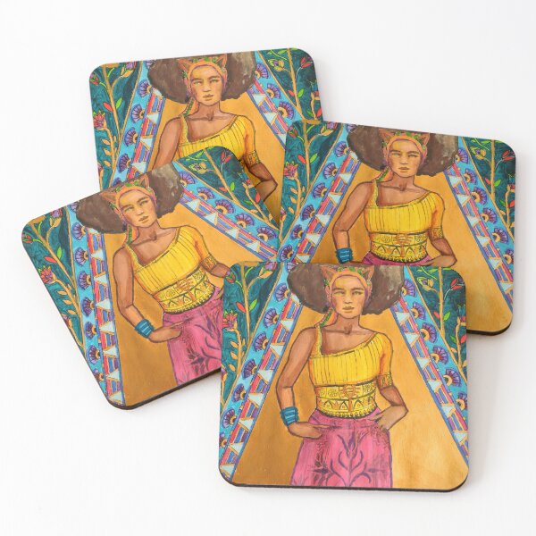 Item preview, Goddess Bastet, egyptian catgoddess designed and sold by Goddessart.