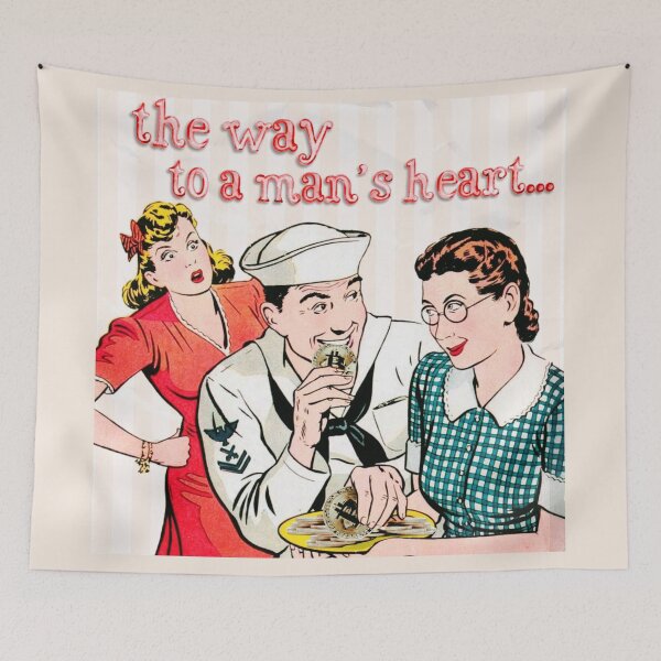 Item preview, Bitcoin is the way to a mans heart designed and sold by Crypmetal.