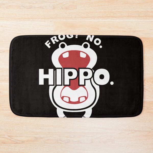 Item preview, Frog? No. Hippo. designed and sold by KearaBlock.