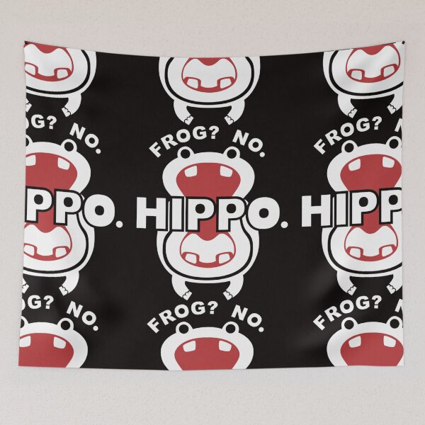 Item preview, Frog? No. Hippo. designed and sold by KearaBlock.