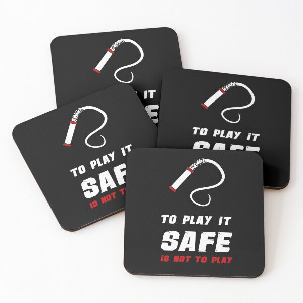 Item preview, To Play it Safe Is Not to Play designed and sold by MimmieShop.