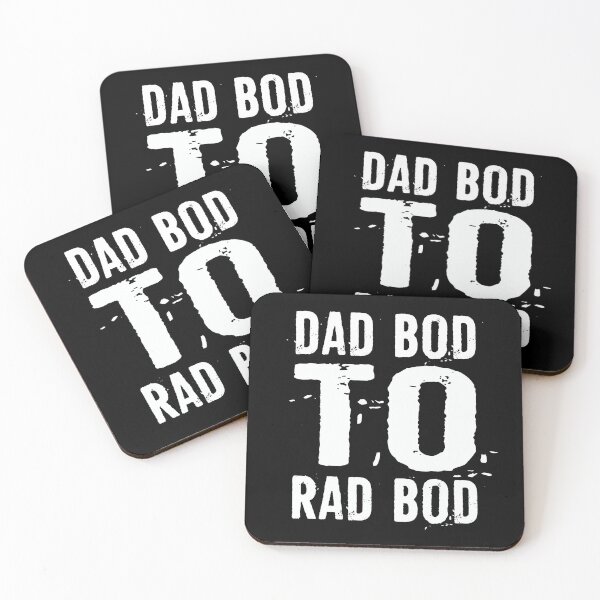 Item preview, Dad Bod to Rad Bod designed and sold by ffishingteam.