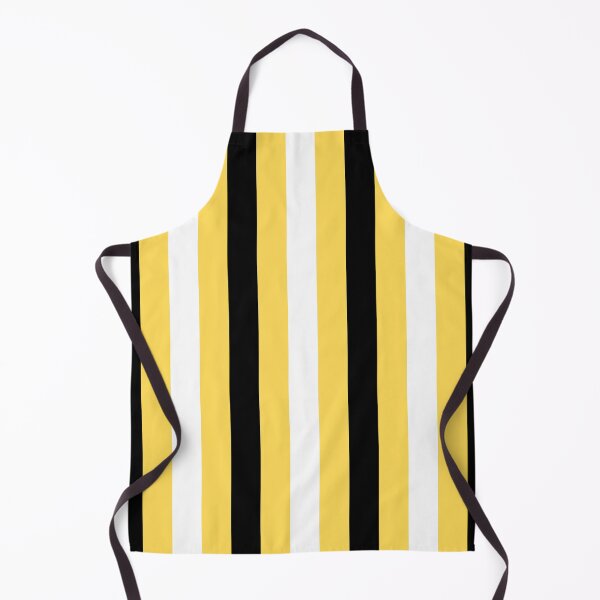 Item preview, Black, White and Yellow Vertical Stripes designed and sold by starrylite.