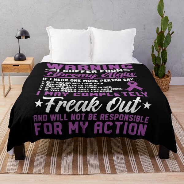 Item preview, Warning I Suffer From Fibromyalgia Shirt, Fibromyalgia Awareness Shirt, Fibromyalgia Warrior Shirt, Fibromyalgia Ribbon Shirt, Fibro Shirt designed and sold by aymob.