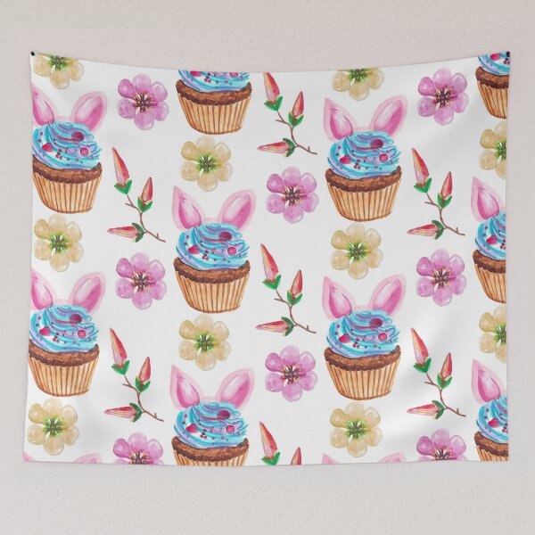 Item preview, Pink Blue Cupcakes  designed and sold by JazzyFlashy.