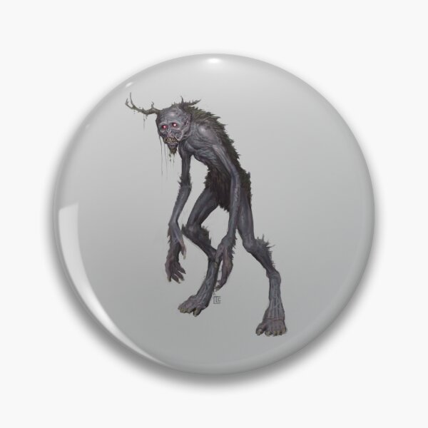 Item preview, Wendigo Creature Painting designed and sold by Cchungart.