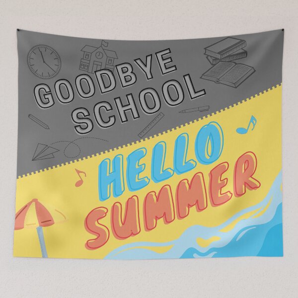 Item preview, Goodbye School Hello Summer designed and sold by EL-Magnifico.