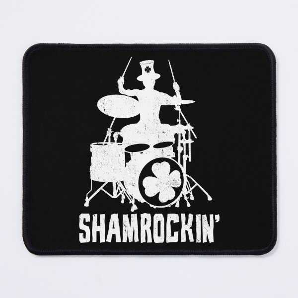 Item preview, Shamrockin' St. Patrick's Day Shamrock Drummer designed and sold by haselshirt.