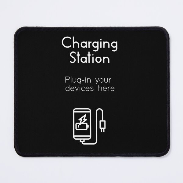 Item preview, Charging Station Sticker Set (White) designed and sold by Suzanne Tewnion.