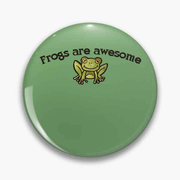 Item preview, Frogs are awesome designed and sold by FrictionMaxxing.