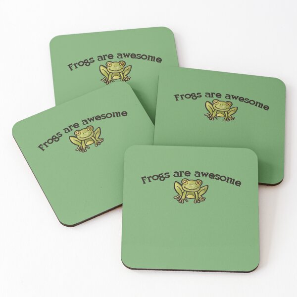 Item preview, Frogs are awesome designed and sold by FrictionMaxxing.