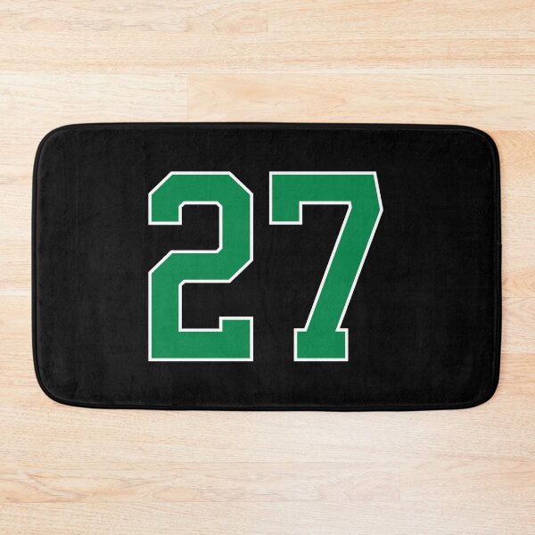 Item preview, 27 number, green lucky sports twenty seven designed and sold by ArtIsParty.