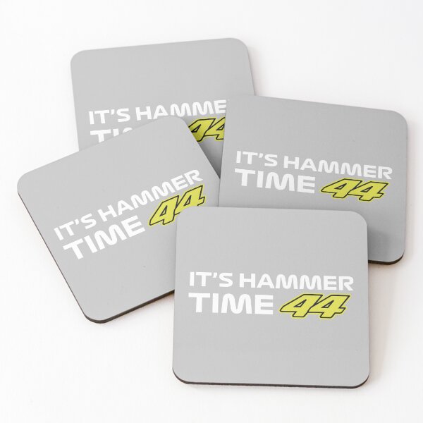 Item preview, It's Hammer Time 44 HAM. Special Design (Version 1 - White/Silver Arrows BG) designed and sold by FilipeFerreira.