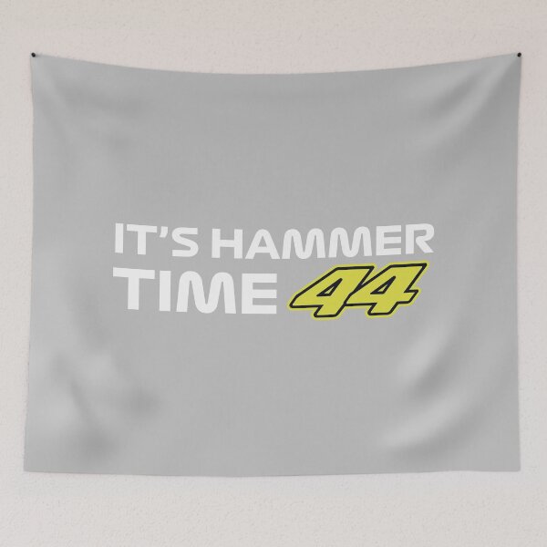 Item preview, It's Hammer Time 44 HAM. Special Design (Version 1 - White/Silver Arrows BG) designed and sold by FilipeFerreira.