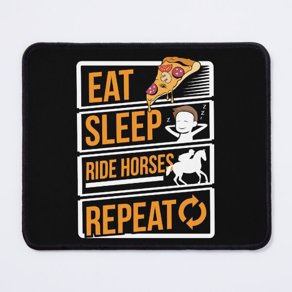 Item preview, Horse Lover Eat Sleep Ride Horse Horses designed and sold by haselshirt.