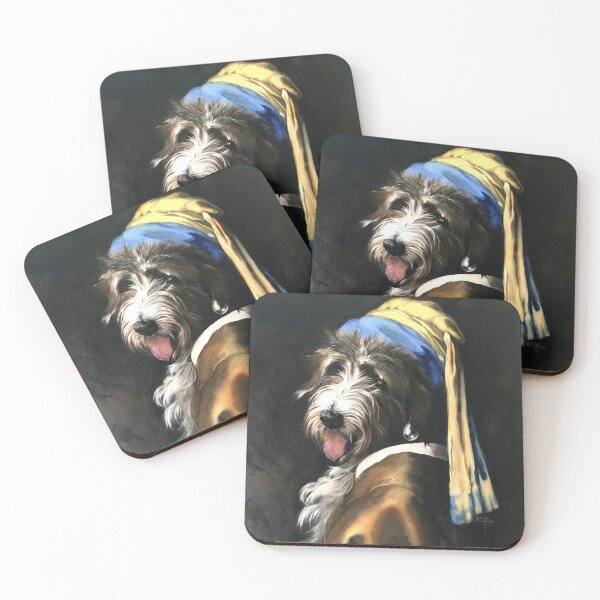 Item preview, Frankie with a Pearl Earring designed and sold by Lynette Yencho.
