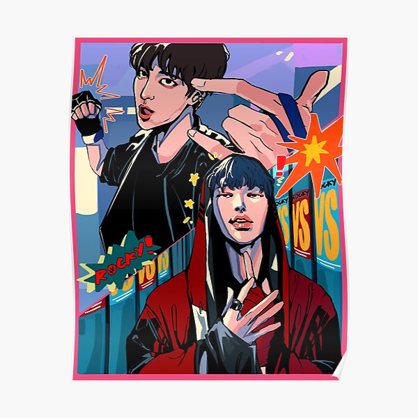 ATEEZ - Yunho und Mingi (Rocky MV) Poster