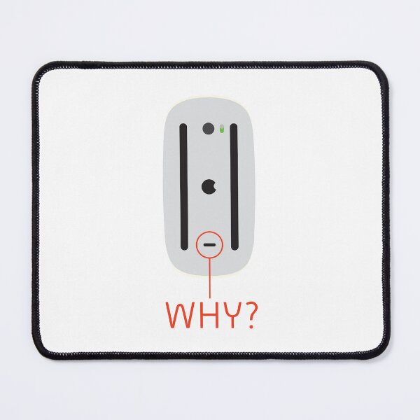 Item preview, Why put the charge port on the bottom of the mouse? designed and sold by solotalkmedia.