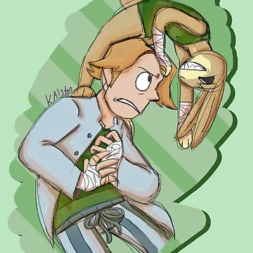 Artwork thumbnail, Man and Rabbit by Weremoose