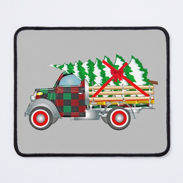 Item preview, Buffalo Plaid Christmas Truck designed and sold by Foofighter01.