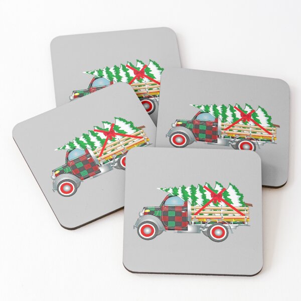 Item preview, Buffalo Plaid Christmas Truck  designed and sold by Foofighter01.