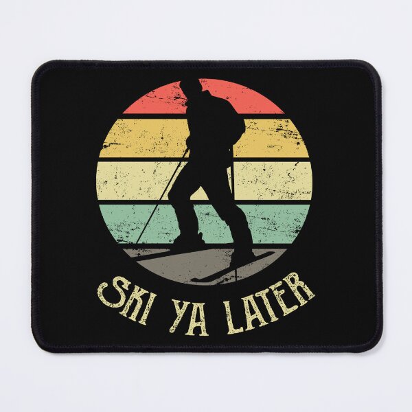 Item preview, Ski Ya Later Retro Vintage Skiing Winter Sport designed and sold by haselshirt.