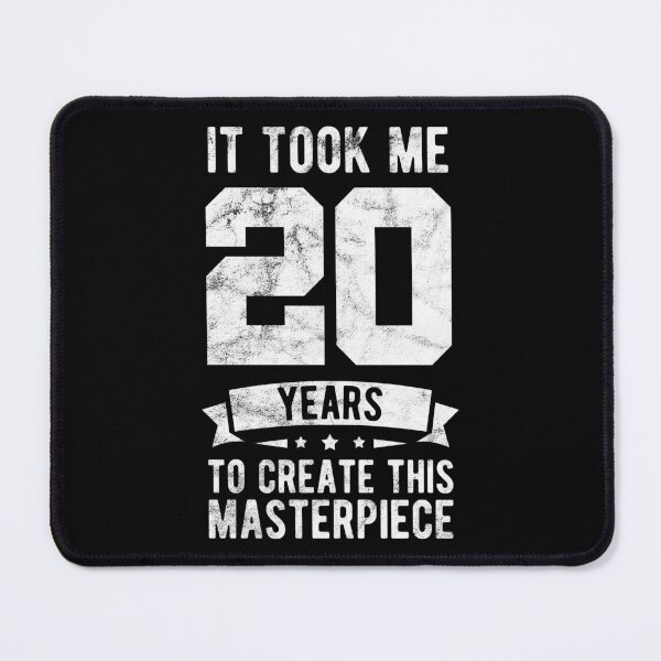 Item preview, 20 Years 20th Birthday Masterpiece Gift Idea designed and sold by haselshirt.