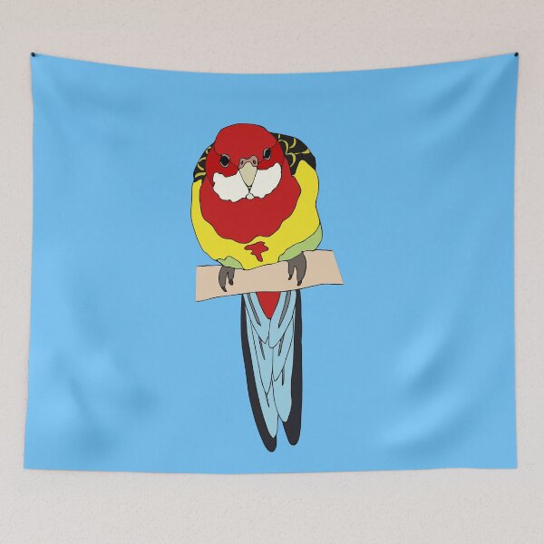 Item preview, Eastern Rosella designed and sold by nolessjess.