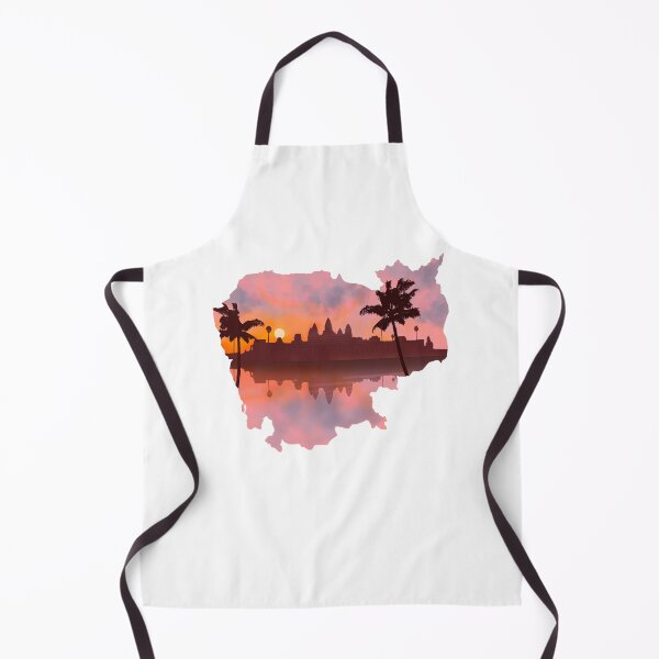 Item preview, Cambodia, map and landscape designed and sold by landscapeworlds.