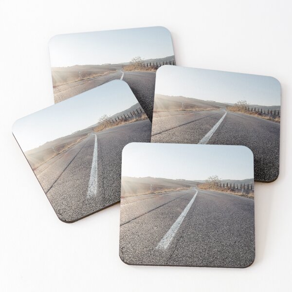 Item preview, Follow the White Line | Countryside Road Through Tuscany Italy designed and sold by PhotosByVille.