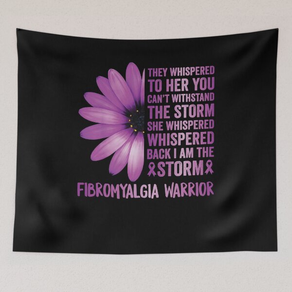 Item preview, I'm The Storm Fibromyalgia Warrior Shirt, Fibromyalgia Survivor Shirt, Fibromyalgia Awareness Tee, Fibromyalgia Ribbon Shirt, I Wear Purple designed and sold by aymob.