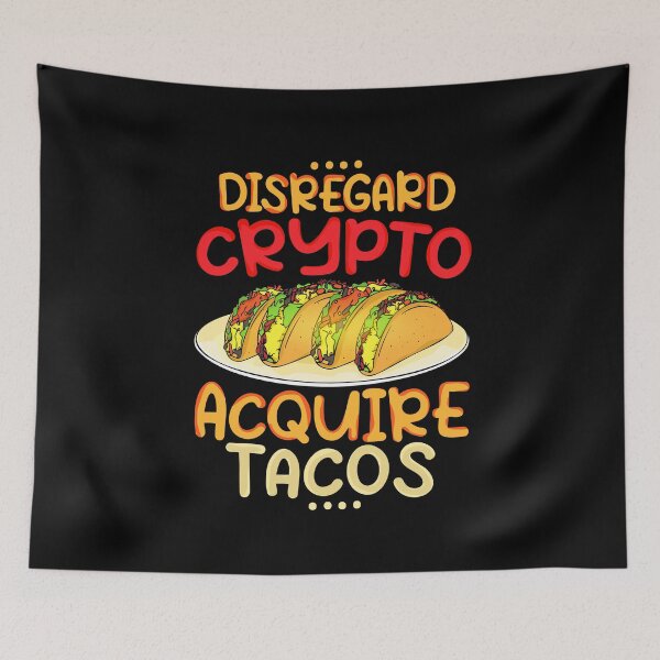 Item preview, Taco Lover Men Funny Crypto Gift Bitcoin Love Tacos designed and sold by DSWShirts.
