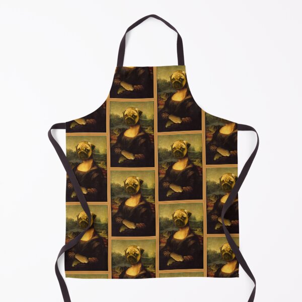 Item preview, Mona Lisa Pug designed and sold by Delfyn Studios.