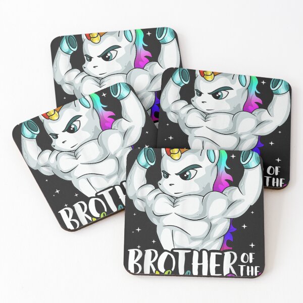 Item preview, Brother of Birthday Girl Unicorn Boys Son Grandkid designed and sold by gettokwcraskn2a.