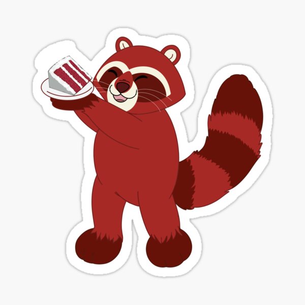 webkinz red velvet raccoon