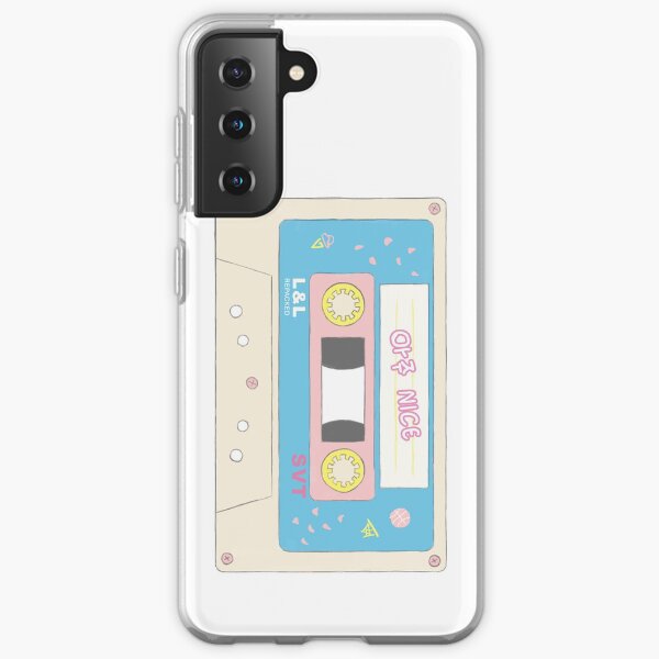Cinta de cassette Aju Nice de diecisiete Funda blanda para Samsung Galaxy