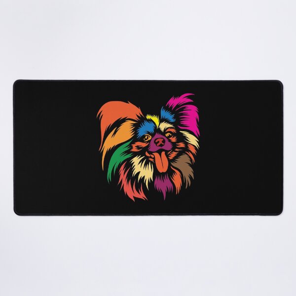 Item preview, Cute Papillon Dog Rainbow Graphic Animal Lover Gift designed and sold by haselshirt.