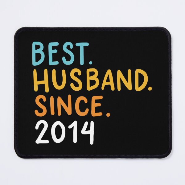 Artikelvorschau, Bester Ehemann seit 2014 Hochzeitstag entworfen und verkauft von haselshirt.