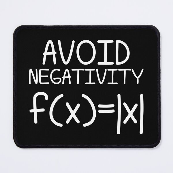 Item preview, Avoid Negativity Math Equation Funny Teacher Gift designed and sold by haselshirt.