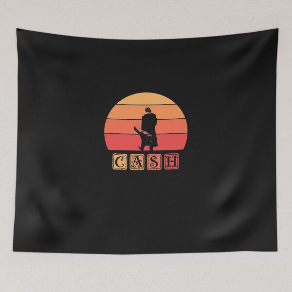 Artikelvorschau, Johnny Cash Retro Art Essential entworfen und verkauft von rainerebtheroj.