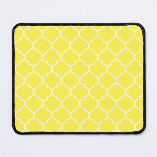Item preview, Yellow White Quatrefoil designed and sold by starrylite.