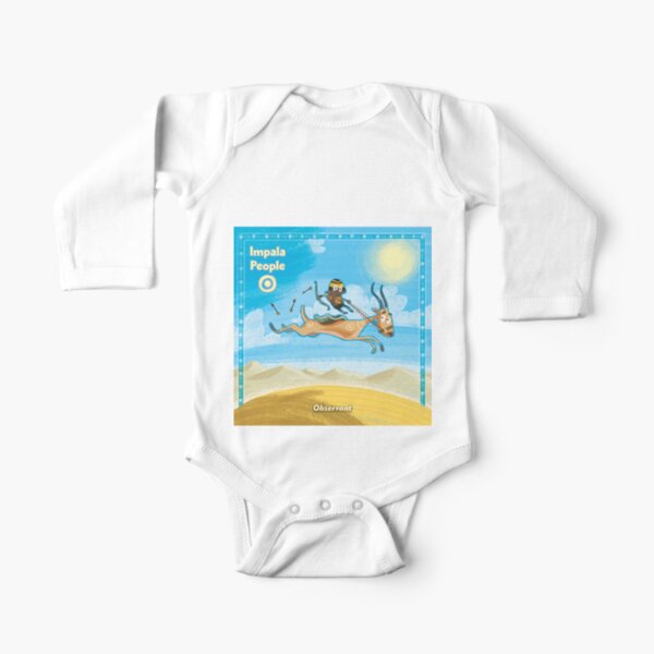 The Observant Impala People Long Sleeve Baby One-Piece