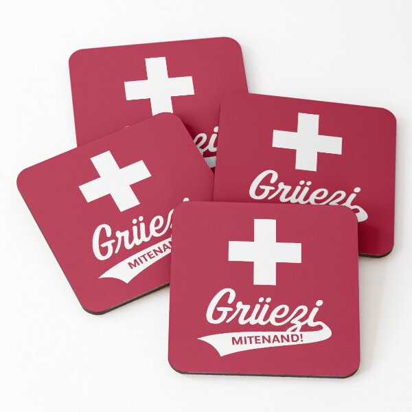 Item preview, Grüezi Mitenand! (Switzerland / Swiss Flag) designed and sold by MrFaulbaum.
