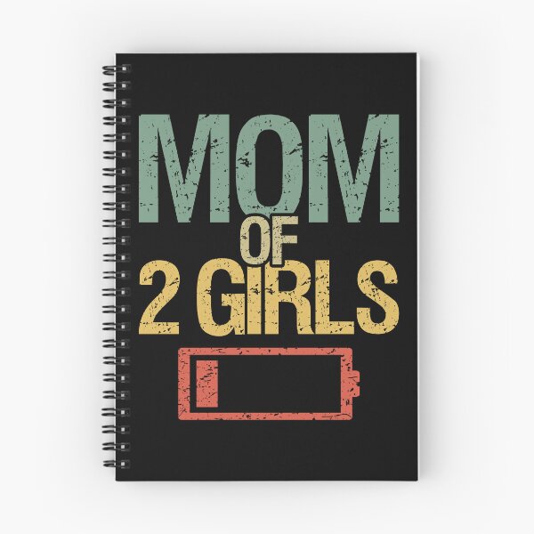 Item preview, Tired Mom Of 2 Girls I designed and sold by Lemon Pepper.