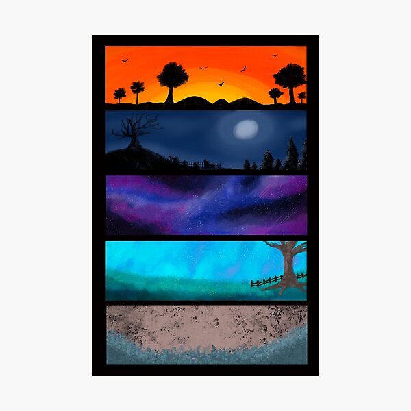 Item preview, Bookmark Scenery designed and sold by LadyTaneli.