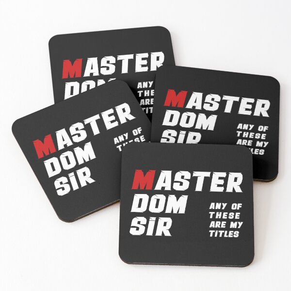 Item preview, Master Dom Sir - There Are My Titles designed and sold by MimmieShop.
