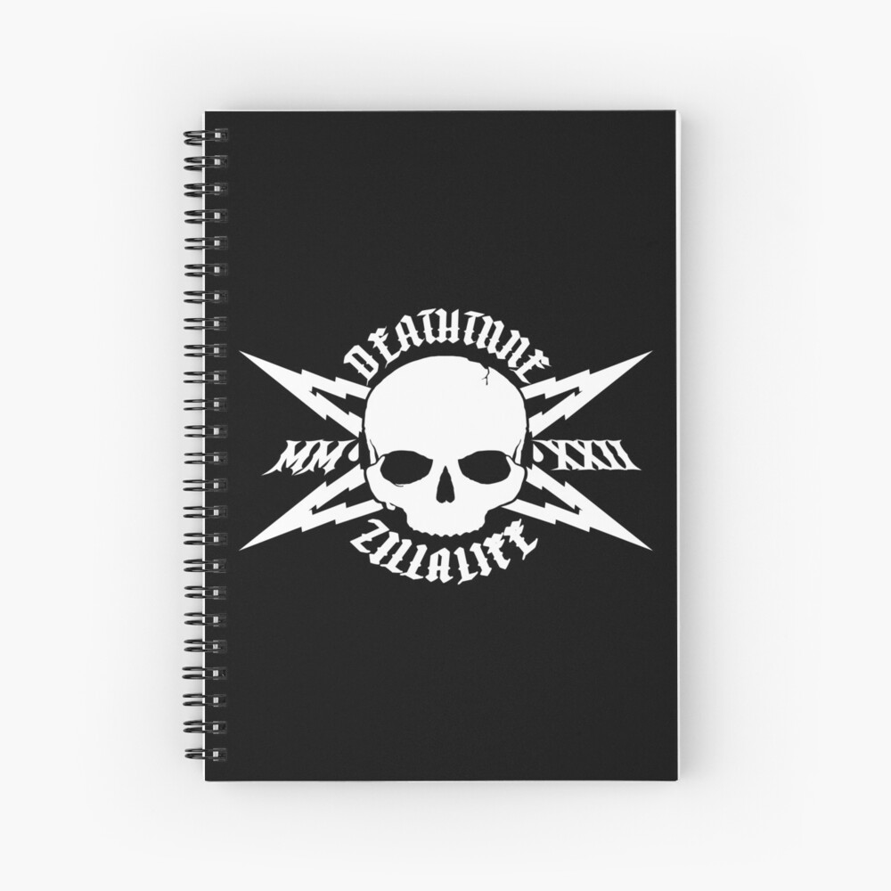 Item preview, Spiral Notebook designed and sold by deathtunejdm.