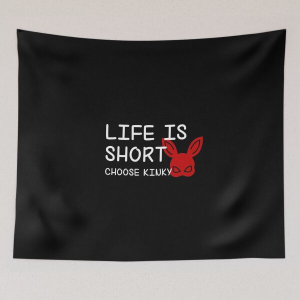 Item preview, Life Is Short Choose Kinky designed and sold by MimmieShop.